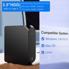 18tb desktop hdd - 16/18tb, externe
