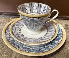 Porzellan Sammeltasse Walbrzych, Kaffee, vintage, retro, Deko Gedeck, Poland DDR