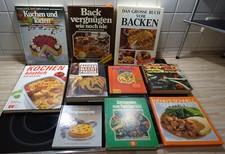 Kochbuch Konvolut, diverse Kochbücher / Backbücher, backen kochen braten, GU