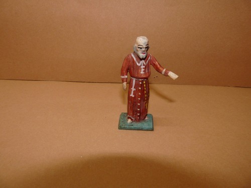 Grulicher krippenfigur mönch - krippenfigur,