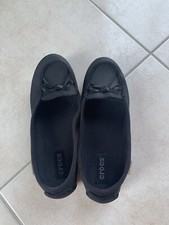 Crocs Schuh Ballerina Schwarz Gr. 7
