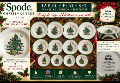 Spode christmas tree 12tlg - spode,