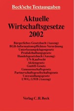 Aktuelle Wirtschaftsgesetze