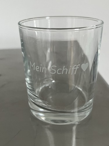 Mein schiff trinkglas - schiff.,
