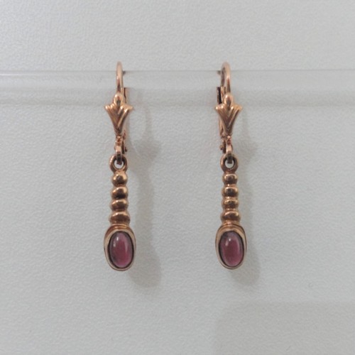Granatschmuck ohrringe - granatschmuck,
