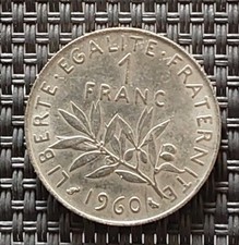 Franc 1960 frankreich - 1,