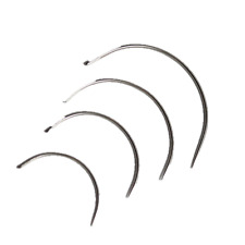 4er Set gebogene Nadeln