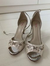 Brautschuhe offene Zehenpartie