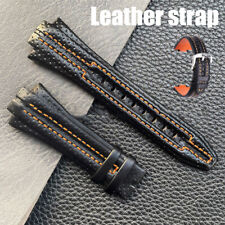 Echtes Leder Uhrenarmband Armband und Werkzeuge für Seiko Sportura 15x27mm