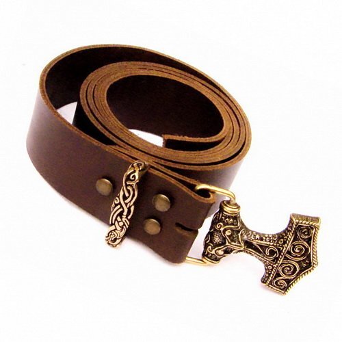 Buckle gürtel 4cm wikinger - gürtel,