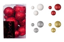 18 Stück DEKOKUGELN mit