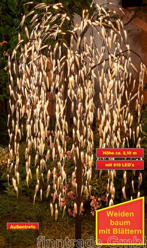 Gartendeko lichterbaum 810 led - lichterbaum,