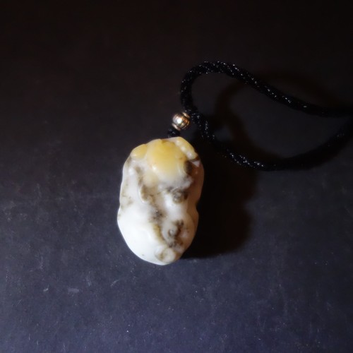 Amulett kette aus nepal mit - amulett-kette,