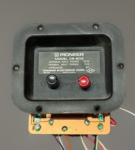 Original pioneer 603 - 1x,