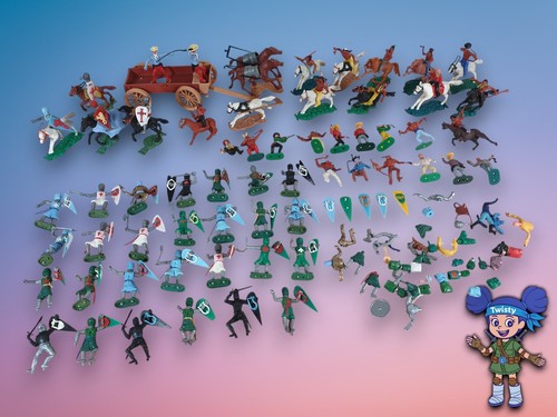 Timpo toys plastik ritter - ⭐timpo,