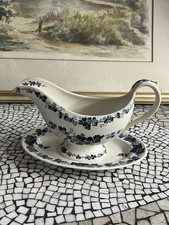 Antike Sauciere Villeroy BochDresden Brombeere 19 Jhd