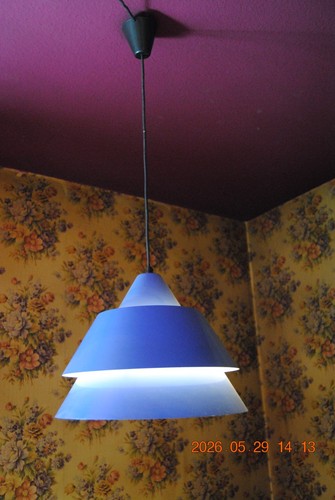 Designklassiker mit blauem