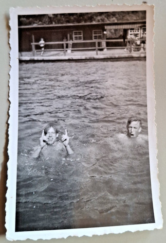 Altes vintage foto - vintage, junge
