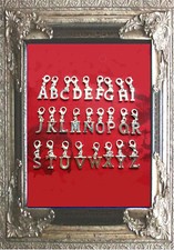 CHARM ANHÄNGER BUCHSTABE A-Z