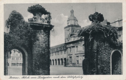 Dessau blick vom - ak,