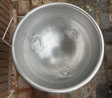 Edelstahl Küchenmulde 70 L, Kugelmulde, Mengmulde, Gastrowanne