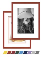 Holz Bilderrahmen Pino mit Echtglas, mit oder ohne Passepartout