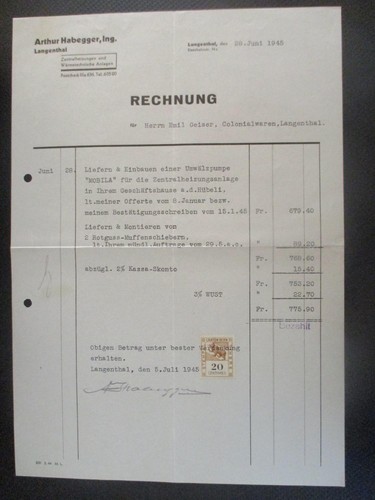 Rechnung heizungen - (1196),
