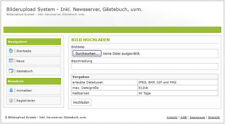 Bilder Upload System - Inkl. News Server, Gästebuch, uvm  - PHP-Script