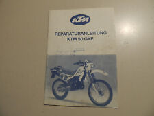 KTM 50 GXE Motor Werkstatthandbuch Heft 05.1986