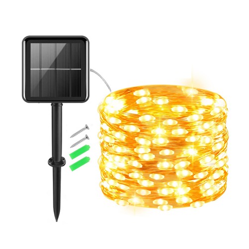 Solar lichterkette garten - solar,