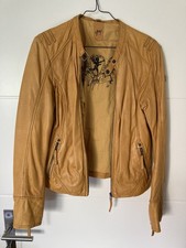 Gipsy lederjacke senf gelb - lederjacke, 38