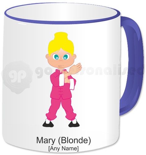 Personalisierte blaue