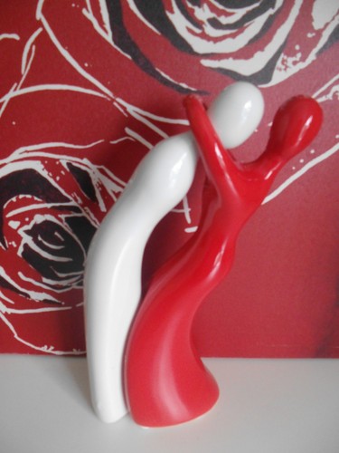 Deko skulptur liebespaar - skulptur,