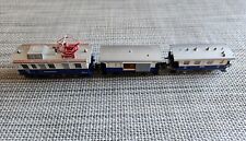 Fleischmann piccolo Edelweißbahn neuwertig Lok mit zwei Anhänger