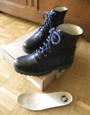 Jonny’s Schnürboots schwarz Gr.39 pflanzlich gegerbtes Leder