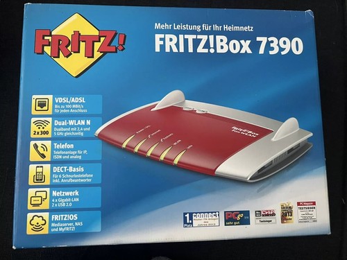 Avm fritzbox 7390 vdsl dsl - avm,