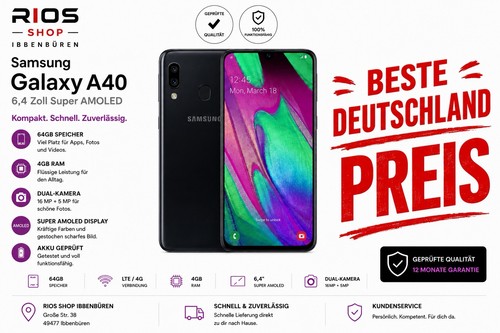 Samsung galaxy a40 64gb - samsung,