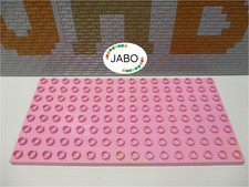 ( J5/12 ) LEGO Duplo Platte 8x16 rosa für Haus Schloss