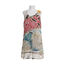 Aventures des Toiles, Kleid, Größe: 42, Mehrfarbig, Baumwolle/Leinen, Damen #lE0