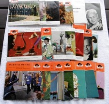 7 " Kl. Sammlung = 21 Stück