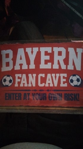 Blechschild fußball verein - fußball,,