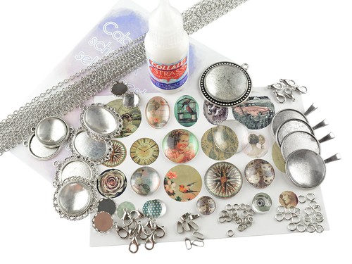 Cabochonset für ketten - cabochonset,