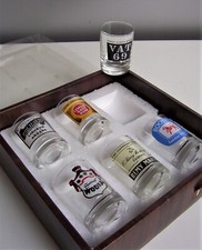 In OVP 6 x COINTREAU, Smirnoff Wodka, VAT 69 WHISKY Remy Martin Cognac, BOOTH'S 