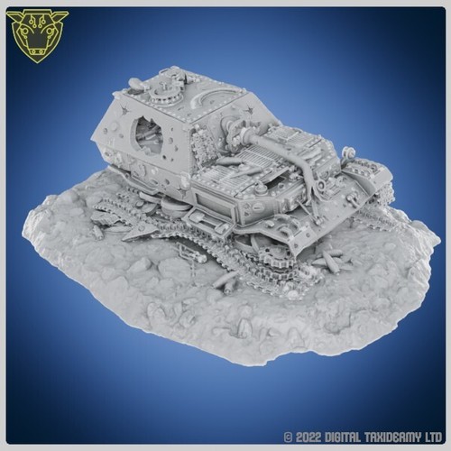 Wrecked elefant ferdinand - wrecked,