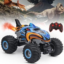 Dinosaurier Ferngesteuerter Monster Truck RC Dino Monstertruck Auto mit Lichtern