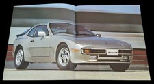 PORSCHE 944 S TURBO 25x28cm Prospekt Brochure plus Farben Polster 1988 G
