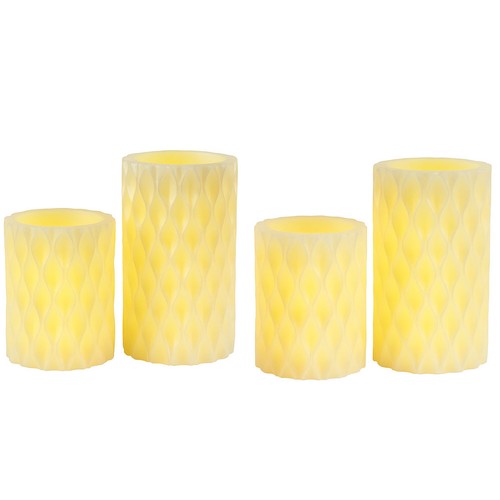 Led wachskerzen cosy pearl - 4,