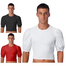 Herren Tops Wettbewerbe Shirt Gymnastik Tanzkleidung Halloween Ballett Prinz