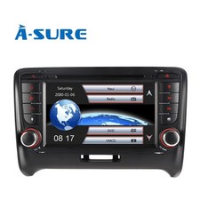 7 Zoll AutoRadio Bluetooth USB BT DVD GPS Navi Mirrorlink für Audi TT 8J TTS