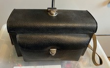  Omnica Fototasche/Koffer Vintage, Made in Germany Leder 32x14x18 cm